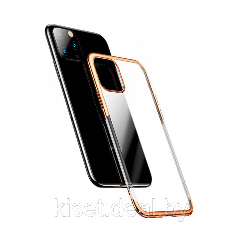 Чехол Baseus Shining ARAPIPH65S-MD0V для iPhone 11 Pro Max золотой - фото 1 - id-p214998552