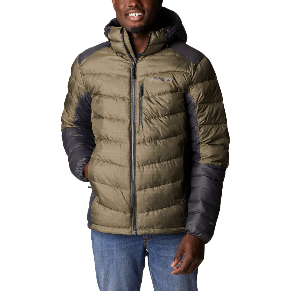 Куртка утепленная мужская Columbia Labyrinth Loop Hooded Jacket зелёный - фото 1 - id-p215000021