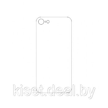 Защитная гидрогелевая пленка KST HG для Apple iPhone SE 2020 на заднюю крышку