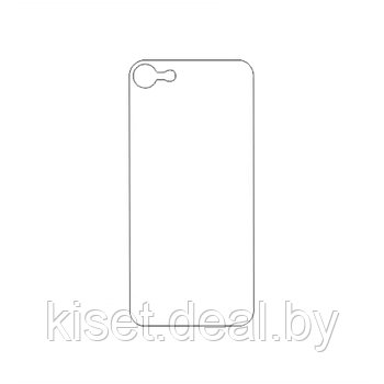 Защитная гидрогелевая пленка KST HG для Apple iPhone 7 на заднюю крышку