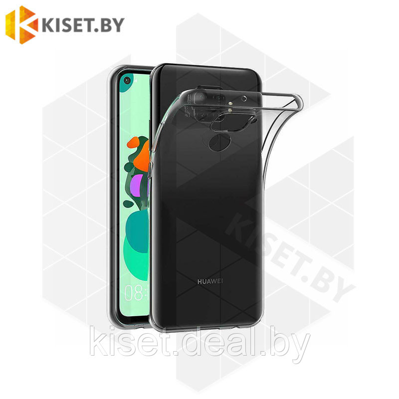 Силиконовый чехол Better One TPU Case для Huawei Mate 30 Lite прозрачный - фото 1 - id-p214996599