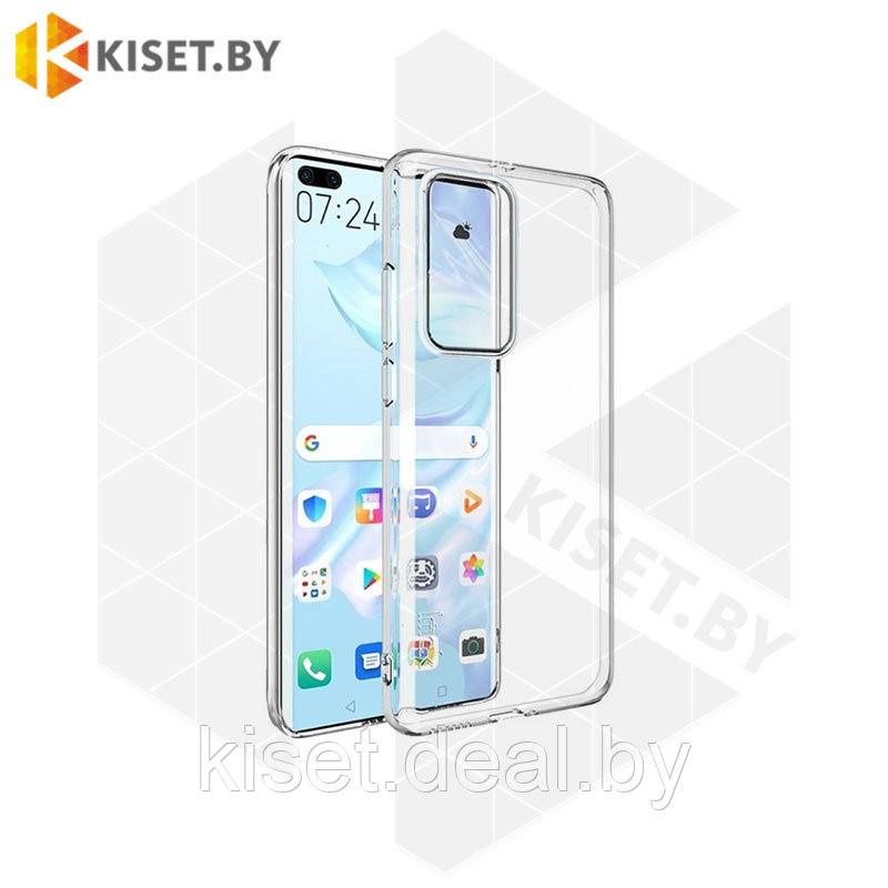 Силиконовый чехол Better One TPU Case для Huawei P40 Pro прозрачный - фото 1 - id-p214996604