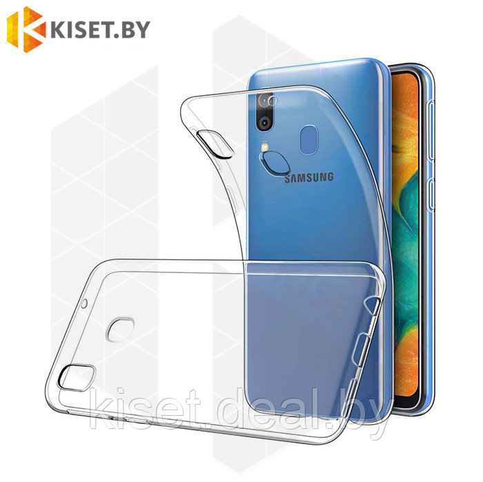 Силиконовый чехол Better One TPU Case для Samsung Galaxy A10S / A107 прозрачный - фото 1 - id-p214996611