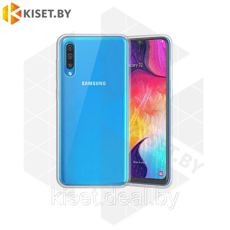 Силиконовый чехол Better One TPU Case для Samsung Galaxy A50 / A30S / A307 / A50S / A507 прозрачный - фото 1 - id-p214996617