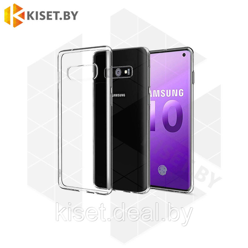 Силиконовый чехол Better One TPU Case для Samsung Galaxy S10e (G970) прозрачный - фото 1 - id-p214996620