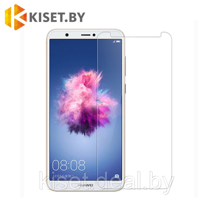 Защитное стекло KST 2.5D для Huawei P Smart/Enjoy 7S (FIG-LX1) прозрачное - фото 1 - id-p214995962