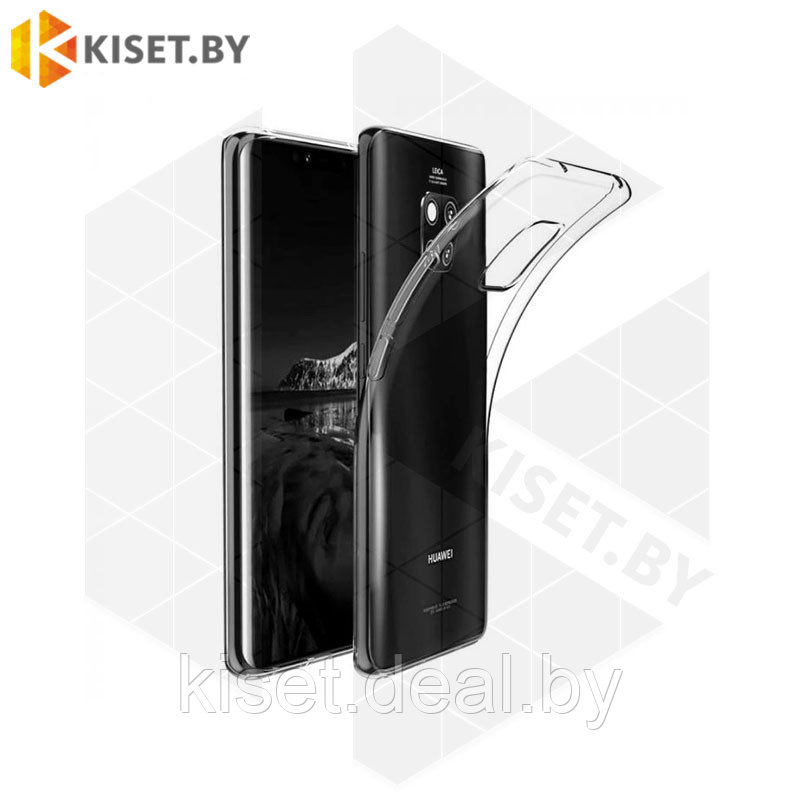 Силиконовый чехол Better One TPU Case для Huawei Mate 20 Pro прозрачный - фото 1 - id-p214996635