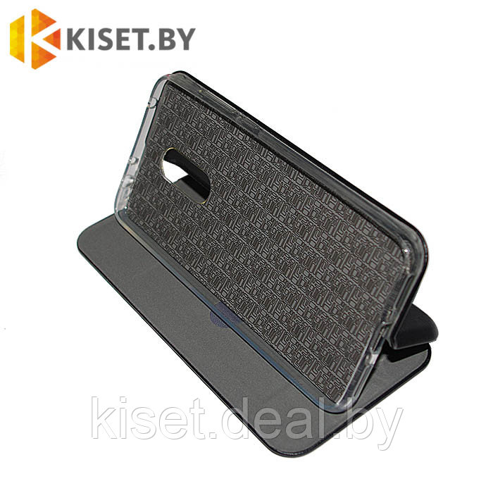 Чехол-книжка KST Book Case 3D с визитницей для Xiaomi Redmi 5 Plus черный - фото 1 - id-p214995972