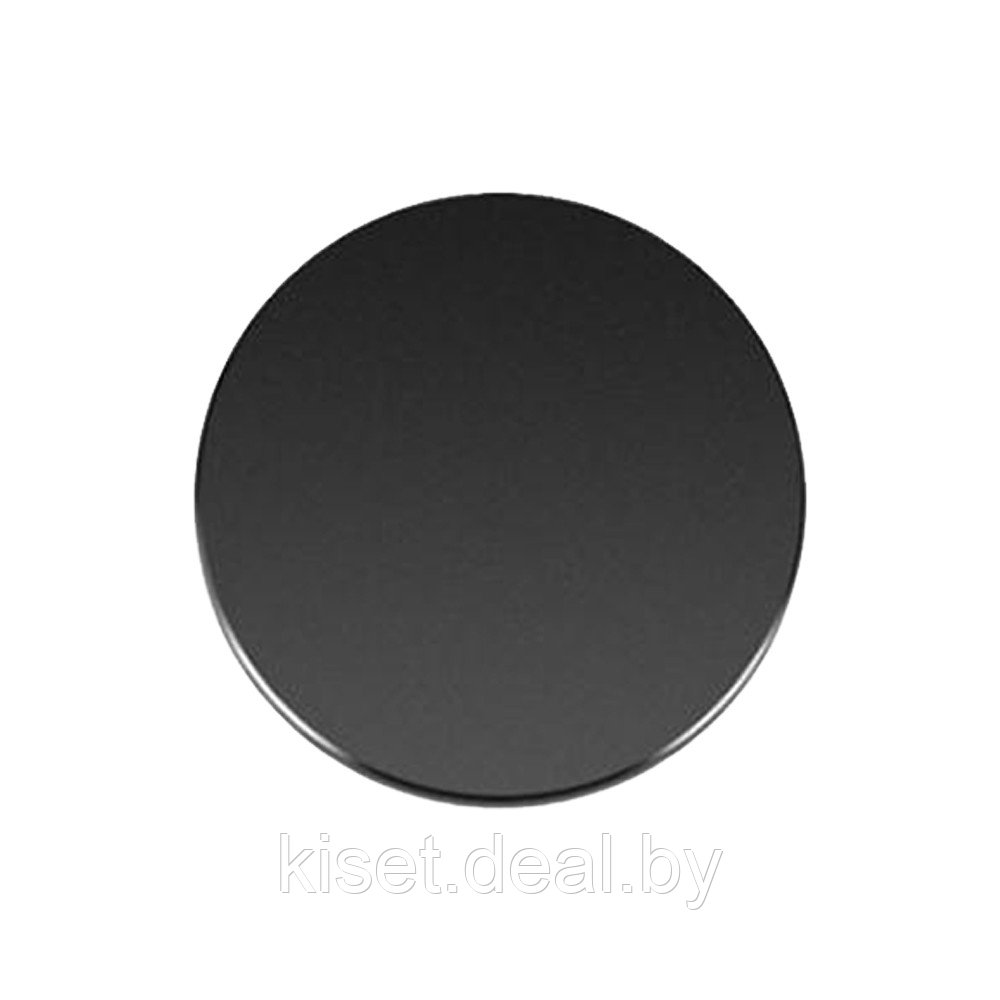 Круглая металлическая пластина KST для магнитного держателя черный