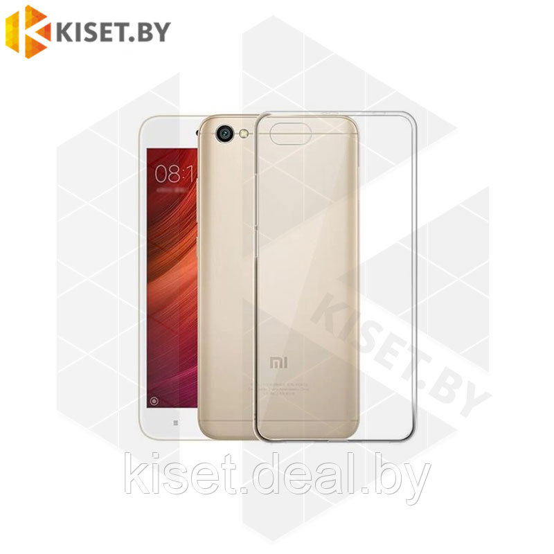 Силиконовый чехол Better One TPU Case для Xiaomi Redmi 5A прозрачный - фото 1 - id-p214996674