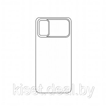 Защитная гидрогелевая пленка KST HG для Xiaomi Poco M3 на заднюю крышку