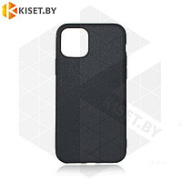 Силиконовый чехол Matte Case для iPhone 11 Pro черный