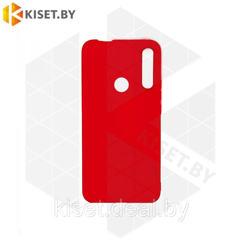 Силиконовый чехол Matte Case для Huawei P smart Z красный - фото 1 - id-p214996714