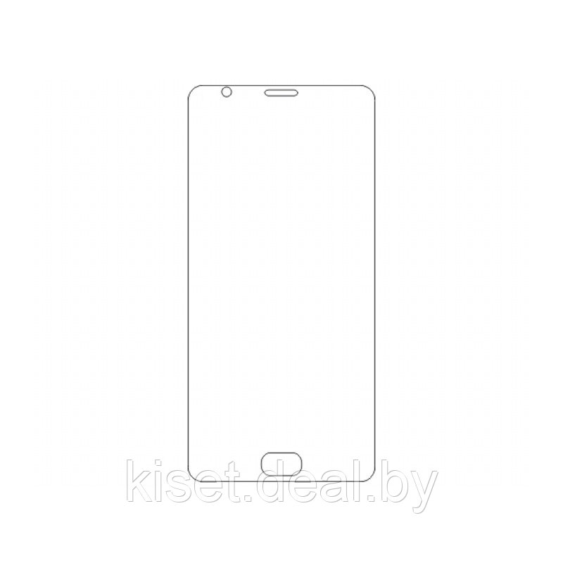 Защитная гидрогелевая пленка KST HG для OnePlus 3 на весь экран прозрачная - фото 1 - id-p214997790