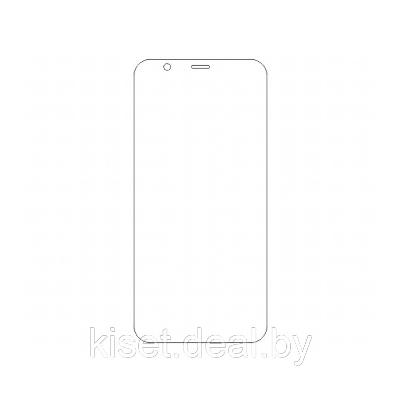 Защитная гидрогелевая пленка KST HG для OnePlus 5T на весь экран прозрачная - фото 1 - id-p214997795