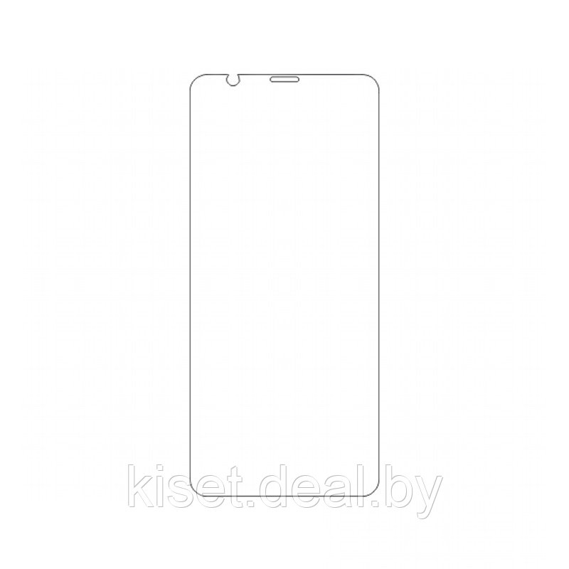 Защитная гидрогелевая пленка KST HG для OnePlus 5T на экран до скругления прозрачная