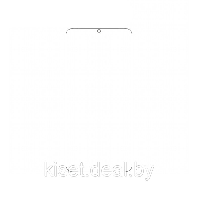 Защитная гидрогелевая пленка KST HG для OnePlus 6T на весь экран прозрачная - фото 1 - id-p214997797
