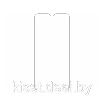 Защитная гидрогелевая пленка KST HG для OnePlus 6T на экран до скругления прозрачная