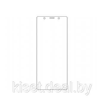 Защитная гидрогелевая пленка KST HG для Sony Xperia 5 на весь экран прозрачная