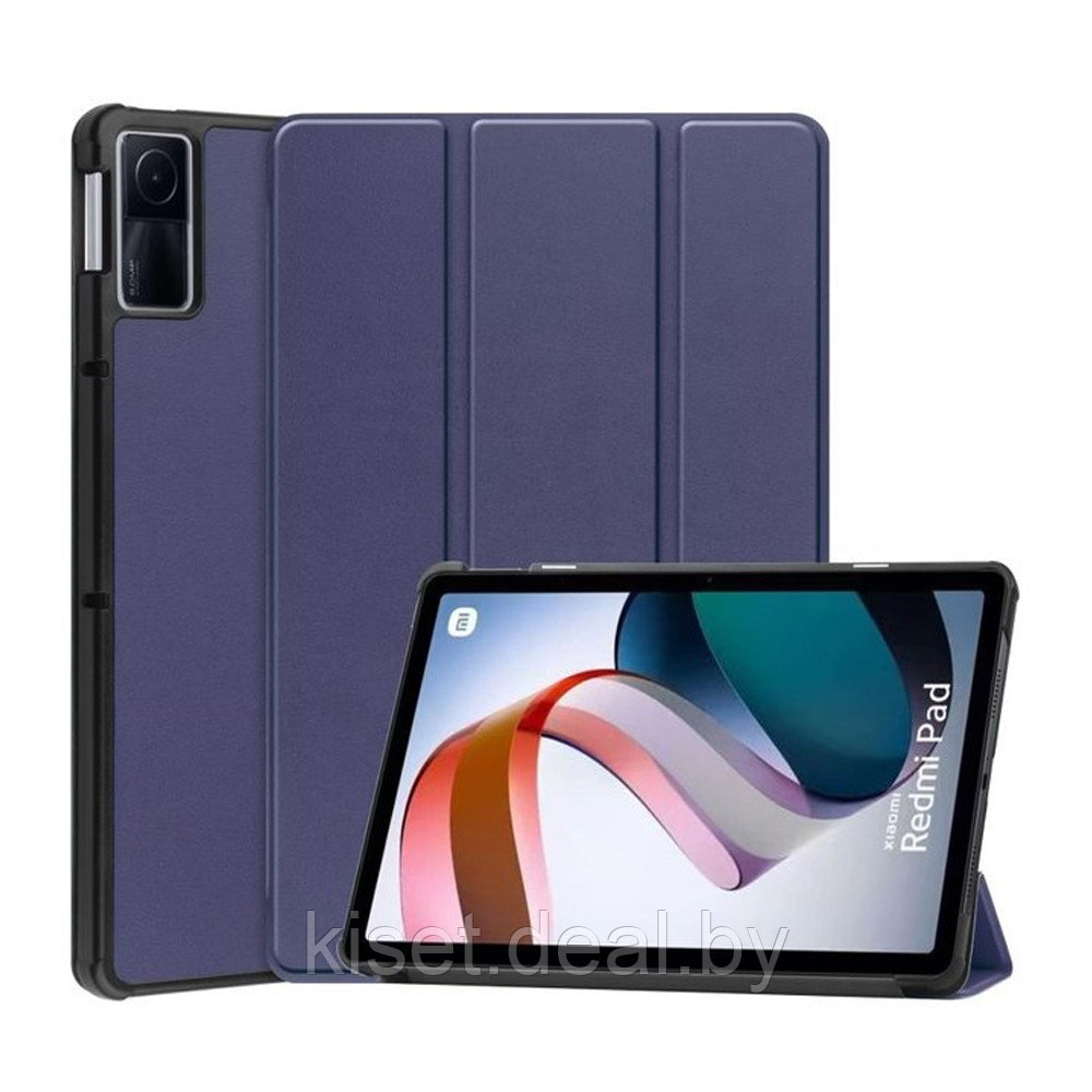 Чехол-книжка KST Smart Case для Xiaomi Redmi Pad 10,6 (2022) синий - фото 1 - id-p214999394