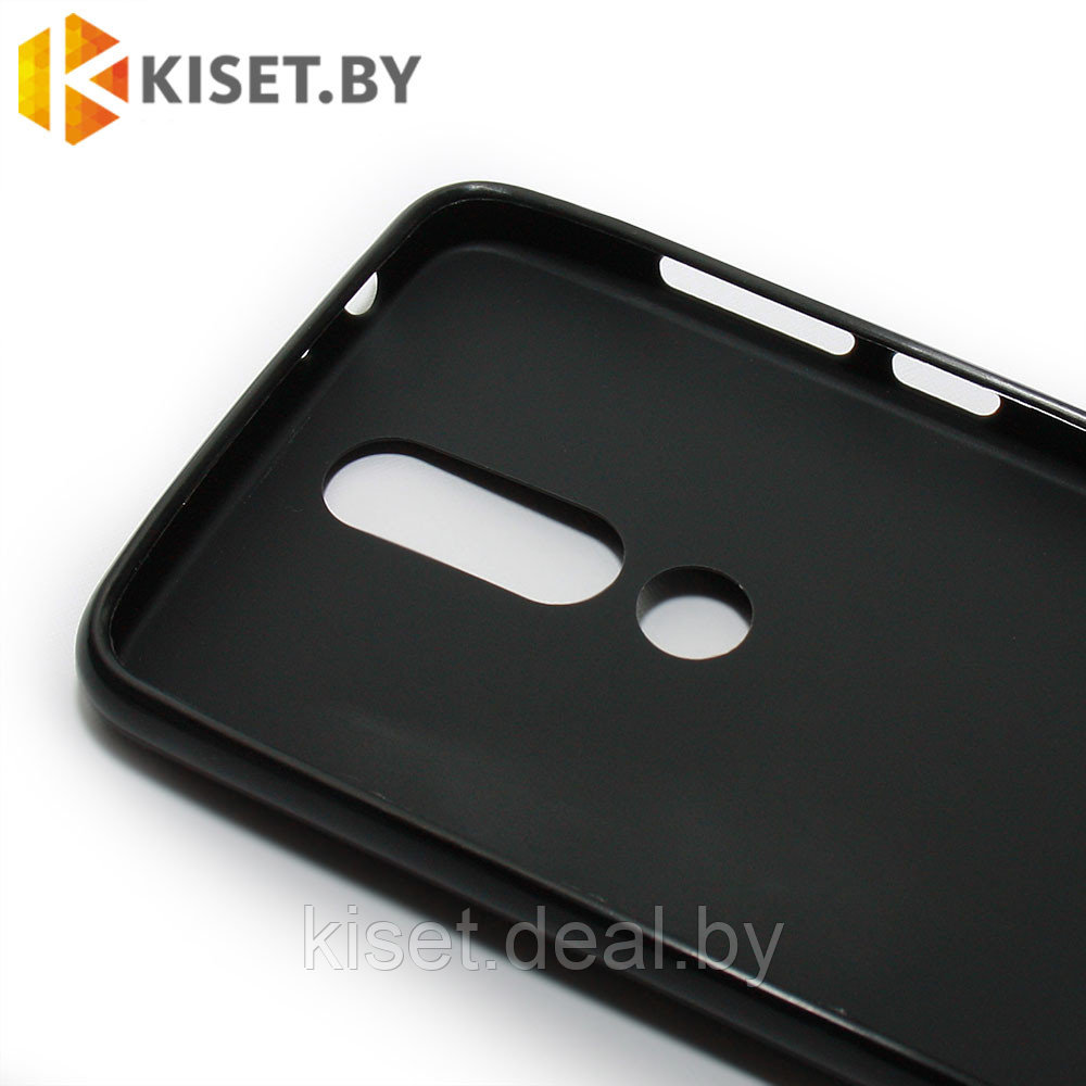 Силиконовый чехол KST MC для Nokia 5.1 Plus / X5 (2018) черный матовый - фото 2 - id-p214996038