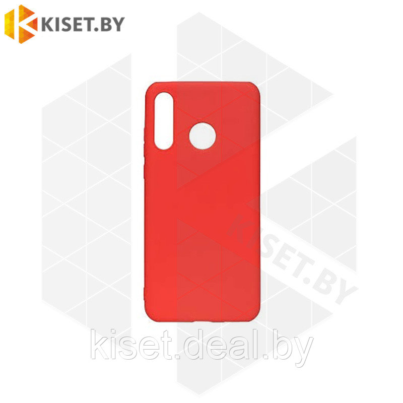 Силиконовый чехол Matte Case для Huawei P30 Lite красный - фото 1 - id-p214996774