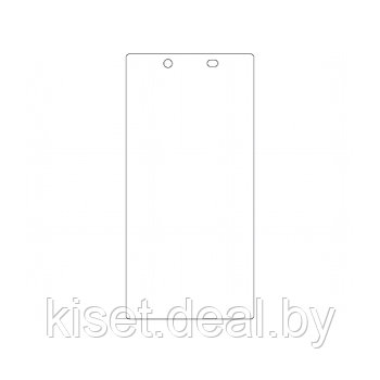 Защитная гидрогелевая пленка KST HG для Sony Xperia Z5 на экран до скругления прозрачная