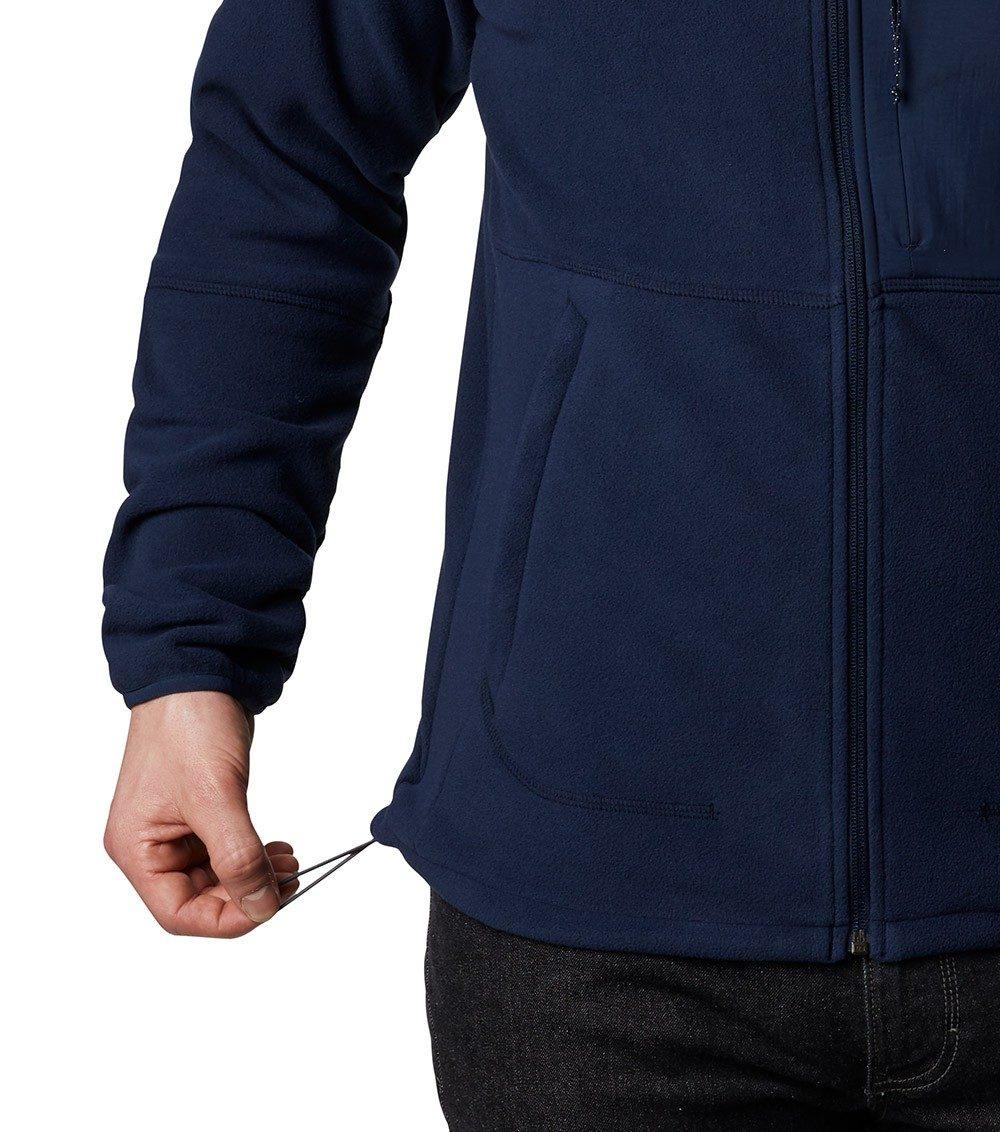 Джемпер мужской Columbia Rapid Expedition Full Zip Fleece темно-синий - фото 5 - id-p215000027