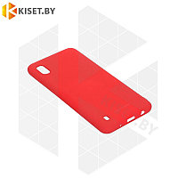Силиконовый чехол Matte Case для Samsung Galaxy A10 красный
