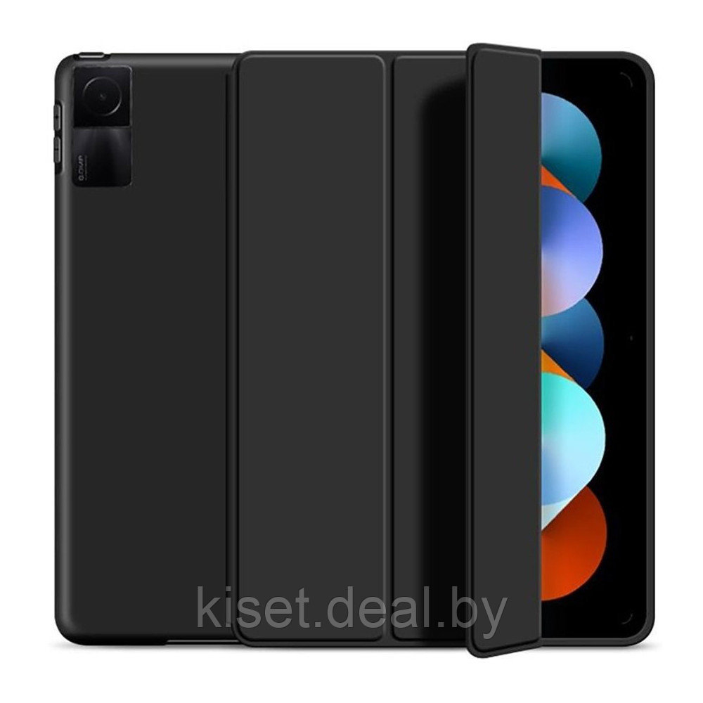 Чехол-книжка KST Flex Case для Xiaomi Redmi Pad 10,6 (2022) черный - фото 1 - id-p214999412