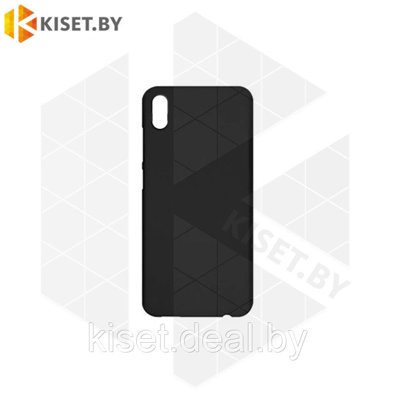 Силиконовый чехол Matte Case для Samsung Galaxy M10 черный - фото 1 - id-p214996791