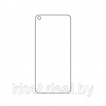 Защитная гидрогелевая пленка KST HG для OnePlus 9 на весь экран прозрачная