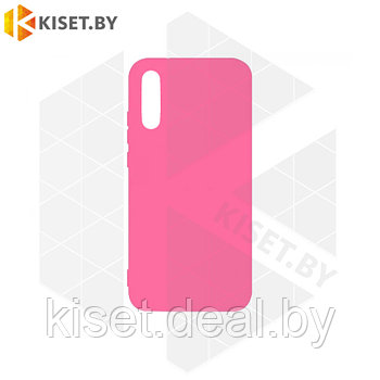 Силиконовый чехол Matte Case для Xiaomi Mi9 розовый