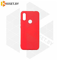 Силиконовый чехол Matte Case для Xiaomi Redmi 7 красный
