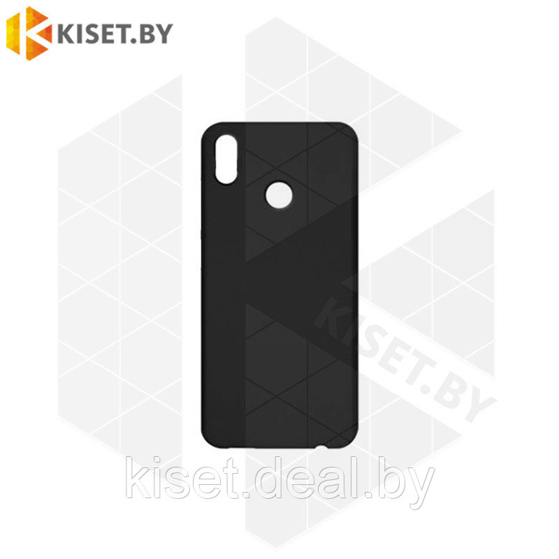 Силиконовый чехол Matte Case для Xiaomi Redmi Note 7 Pro черный - фото 1 - id-p214996806