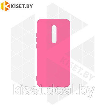 Силиконовый чехол Matte Case для Xiaomi Redmi K20 / K20 Pro / Mi 9T / Mi 9T Pro розовый