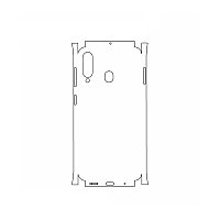 Защитная гидрогелевая пленка KST HG для Samsung Galaxy A60 на заднюю крышку и боковые грани
