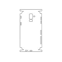 Защитная гидрогелевая пленка KST HG для Samsung Galaxy J8 (2018) на заднюю крышку и боковые грани