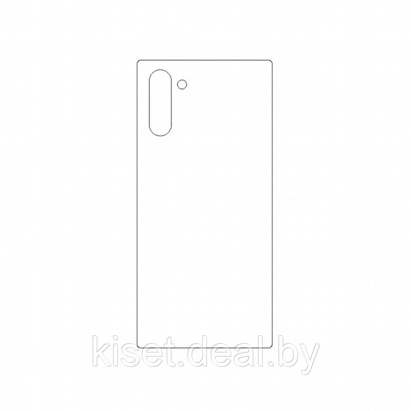 Защитная гидрогелевая пленка KST HG для Samsung Galaxy Note 10 на заднюю крышку - фото 1 - id-p214997968