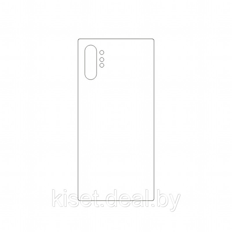 Защитная гидрогелевая пленка KST HG для Samsung Galaxy Note 10 Plus на заднюю крышку - фото 1 - id-p214997971