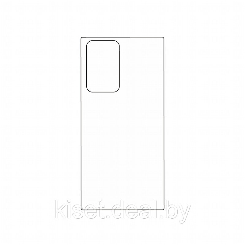 Защитная гидрогелевая пленка KST HG для Samsung Galaxy Note 20 Ultra на заднюю крышку - фото 1 - id-p214997973