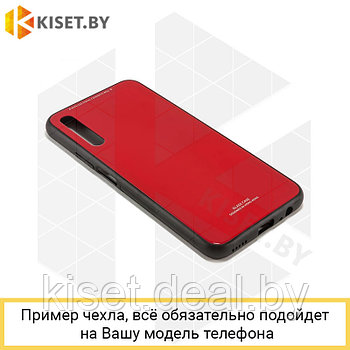 Чехол-бампер Glassy Case для Huawei P40 красный