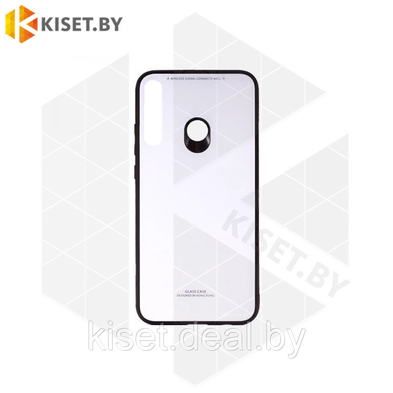Чехол-бампер Glassy Case для Huawei P40 Lite E / Y7p / Honor 9C белый - фото 1 - id-p214996930