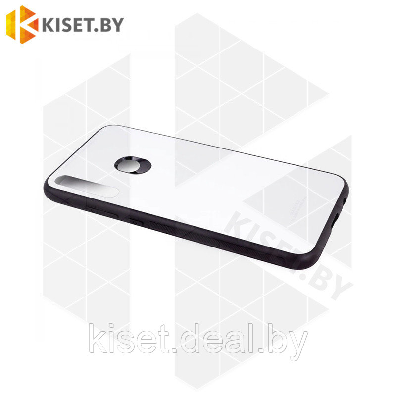 Чехол-бампер Glassy Case для Huawei P40 Lite E / Y7p / Honor 9C белый - фото 2 - id-p214996930