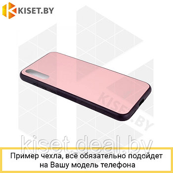 Чехол-бампер Glassy Case для Huawei P40 Lite E / Y7p / Honor 9C розовый