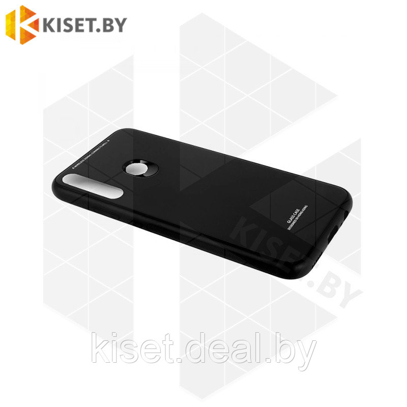 Чехол-бампер Glassy Case для Huawei P40 Lite E / Y7p / Honor 9C черный - фото 2 - id-p214996932