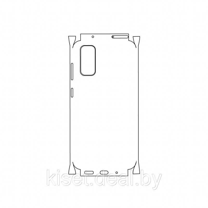 Защитная гидрогелевая пленка KST HG для Samsung Galaxy S20 на заднюю крышку и боковые грани - фото 1 - id-p214997990