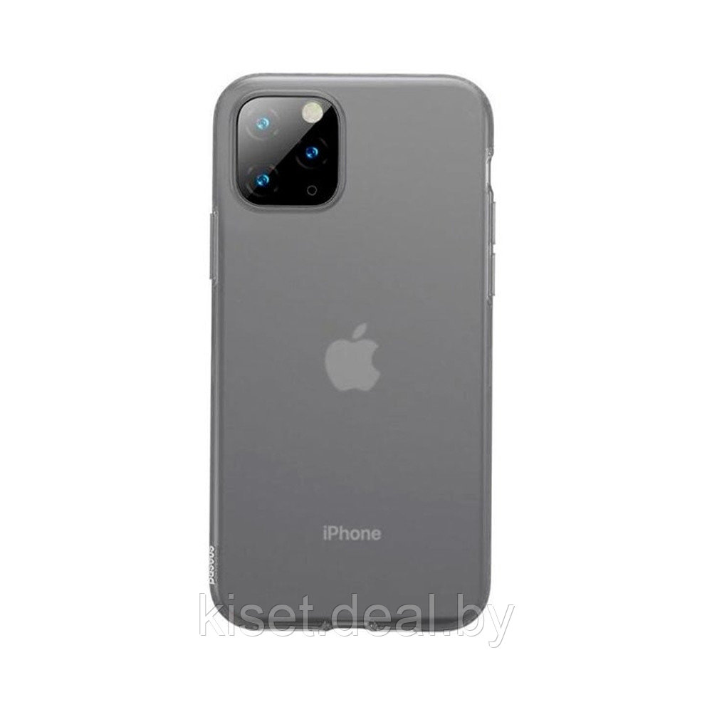 Чехол Baseus Jelly Liquid WIAPIPH58S-GD01 для iPhone 11 Pro черный - фото 1 - id-p214998792