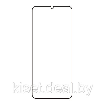 Защитная гидрогелевая пленка KST HG для Xiaomi Redmi 12C на весь экран прозрачная