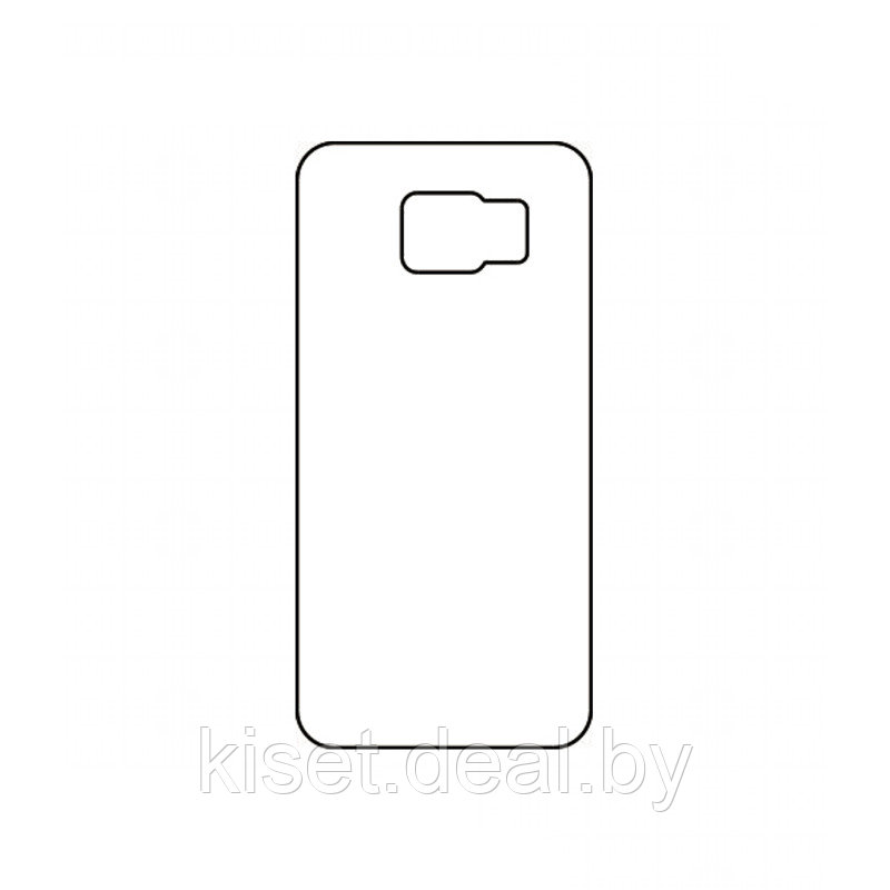 Защитная гидрогелевая пленка KST HG для Samsung Galaxy S6 edge (G925) на заднюю крышку - фото 1 - id-p214997996